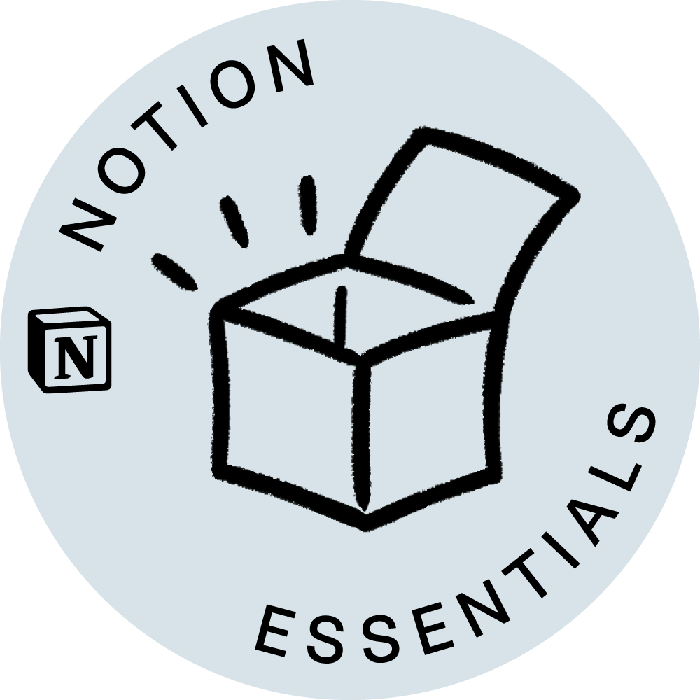 Badge Notion Essentials