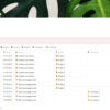 Template Notion - To do list
